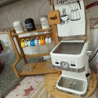 اسپرسو ساز ندوا سفید|سماور، چای‌ساز، قهوه‌ساز|قائن, |دیوار