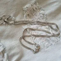 زنجیر نقره ایتالیایی ۲۱ گرم