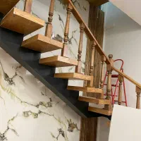 نصاب پارکت قرنیز کفپوش دیوار پوش ماربل شیت ترموال