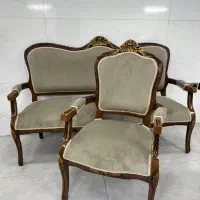 مبل المانی ۳گل پارچه خارجی|مبلمان خانگی و میز عسلی|تهران, میدان میوه و تره‌بار مرکزی|دیوار