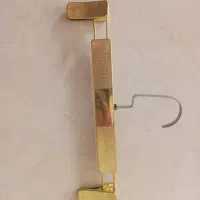 چوب لباسی فلزی طلایی|بندرخت و رخت‌آویز|قائم‌شهر, |دیوار