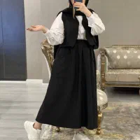 سه تیکه جلیقه دامن شومیز