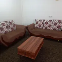 مبلمان ۷ نفره به همراه جلومبلی و ۲عدد عسلی|مبلمان خانگی و میز عسلی|اهواز, منبع اب|دیوار