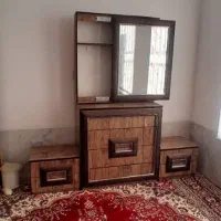 سرویس خواب دونفره همراه با خوش خواب|تخت و سرویس خواب|فسا, |دیوار