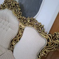 مبل سلطنتی ۹ نفره تمام چوب باکاور (نومناسب جهاز)|مبلمان خانگی و میز عسلی|قم, سالاریه|دیوار