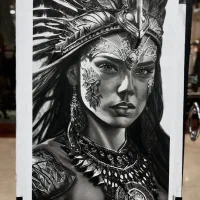 آموزش نقاشی سیاه قلم سبک هایپر رئال|خدمات آموزشی|کرج, شهرک اوج|دیوار