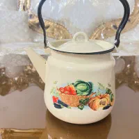 کتری لعابی اصل روس