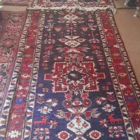 دوجفت فرش دست بافت. بارمان توش