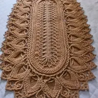 فرشینه  نسکا فه ای بیضی طول 150 عرض 90