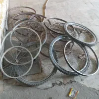 تعدادی رینگ ۲۶و۲۴و۱۶ آهنی والومینیومی