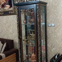 بوفه چوب و شیشه|بوفه، ویترین، کنسول|قزوین, |دیوار