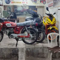 موتور یاماها هوندا تریل کلیک|موتورسیکلت|خرمآباد, |دیوار