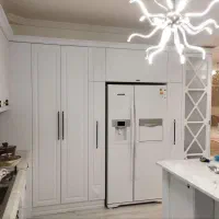 کابینت آشپز خانه MDF هایگلاس پیش ساخته ارینب|مصالح و تجهیزات ساختمان|سنندج, |دیوار