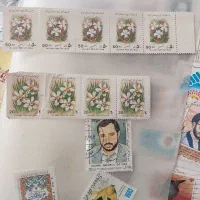 تمبر پستی وکوپن قدیمی|کلکسیون اشیاء عتیقه|مشهد, عامل|دیوار