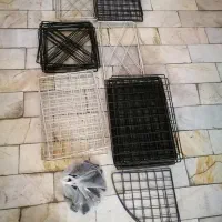 قفسه مشبک|کتابخانه، شلف، قفسه‌های دیواری|تهران, مجیدیه|دیوار