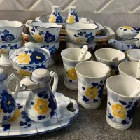 سرویس صبحانه و سرویس مقصود چینی(قیمت در توضیحات)
