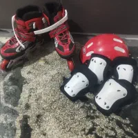 دوتا اسکیت در خد خیلی خیلی نو با لوازم و جعبه