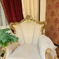 مبلمان استیل به همراه ویترین|مبلمان خانگی و میز عسلی|شاهینشهر, فردوسی|دیوار