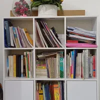 کتابخانه|کتابخانه، شلف، قفسه‌های دیواری|رشت, نیروی دریایی|دیوار