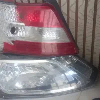 چراغ جلو و چراغ خطر عقب ساینا