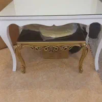میز نهار خوری چوب گردو سفید بدون صندلی  با میز بار|میز و صندلی غذاخوری|تهران, تهرانپارس شرقی|دیوار