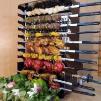 کباب پز ایستاده بدون دود و کثیفی
