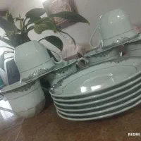 دو سرویس چای خوری|ظروف سرو و پذیرایی|قم, شاه سید علی|دیوار