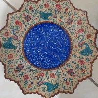 مینا کاری .سه عدد دیوار کوب . کار با دست هست