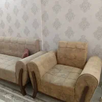 مبل نیم ست ۵نفره|مبلمان خانگی و میز عسلی|مشهد, سرافرازان|دیوار