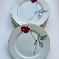 چینی قدیمی گل رز ژاپن|ظروف سرو و پذیرایی|یزد, |دیوار