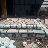 اجرایی دیوارهای سنگ معدن|خدمات پیشه و مهارت|کرج, دانشگاه خوارزمی|دیوار