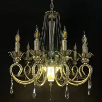 لوستر نمایشگاه چغاسبز|لوستر و چراغ آویز|ایلام, |دیوار