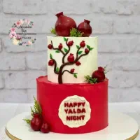 سفارش کیک خامه‌ای