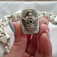 دستبند و انگشتر نقره