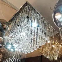 لوستر با ساعت دیواری هدیه
