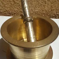هاون برنجی بزرگ نو