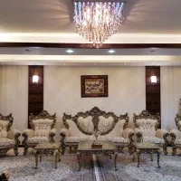 مبل استیل ۹ نفره و نهارخوری ۸ نفره|مبلمان خانگی و میز عسلی|قم, بنیاد|دیوار