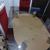 میز ناهار خوری طرح خرچنگ .بدون صندلی