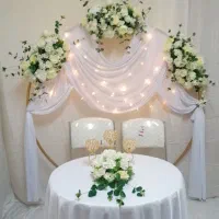 جایگاه عروس، گل‌آرایی، دکور نامزدی