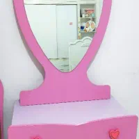 سرویس خواب و میز تحریر و صندلی دخترانه
