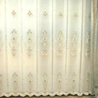 پرده گل برجسته ترک اصلی 4مترنونونصب نشده