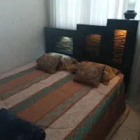 تخت دونفره سالم سالم با تشک و روتختی|تخت و سرویس خواب|کرمانشاه, |دیوار