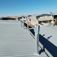 نصب وکاربیت لوله بخاری وشومینه سقف شیروانی|خدمات پیشه و مهارت|سیرجان, |دیوار