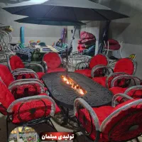 میز آتشدان/مدل بیضی/ذغالی و گازی