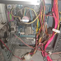 کیس مادربورد سوخته