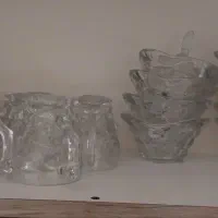 سرویس کریستال ۱۲ نفره|ظروف سرو و پذیرایی|ری, سیزده آبان|دیوار