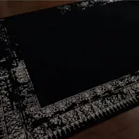 مجموعه 3 تخته فرش مشکی طرح مدرن