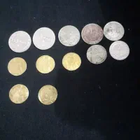 سکه ومهره های اصل وسنگ طلا|کلکسیون سکه، تمبر، اسکناس|دماوند, مسکن مهر گیلاوند|دیوار