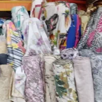حراج مقداری پارچه پرده آیی و مبلی و ملافه ایی|پرده، رانر، رومیزی|تهران, مولوی|دیوار