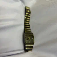 ساعت اصلی اناتوم مشکی نیم طلا نگین سویسی|ساعت|زاهدان, |دیوار